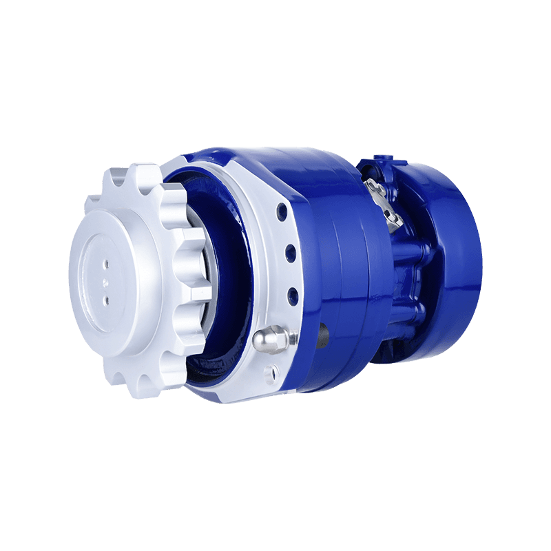 DMS08 Zuigermotor met laag toerental en hoog koppel